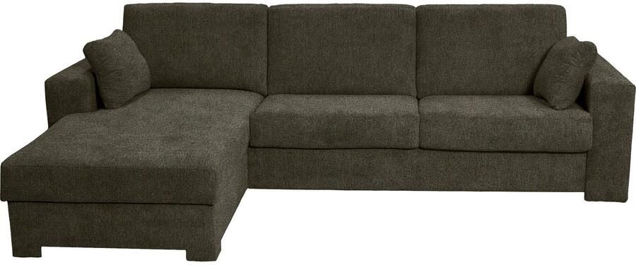 Home affaire Hoekbank Roma "L" slaapfunctie met ondervering Matras hoogte 14 cm ligmaat ca 163x198 cm L-vorm - Foto 11