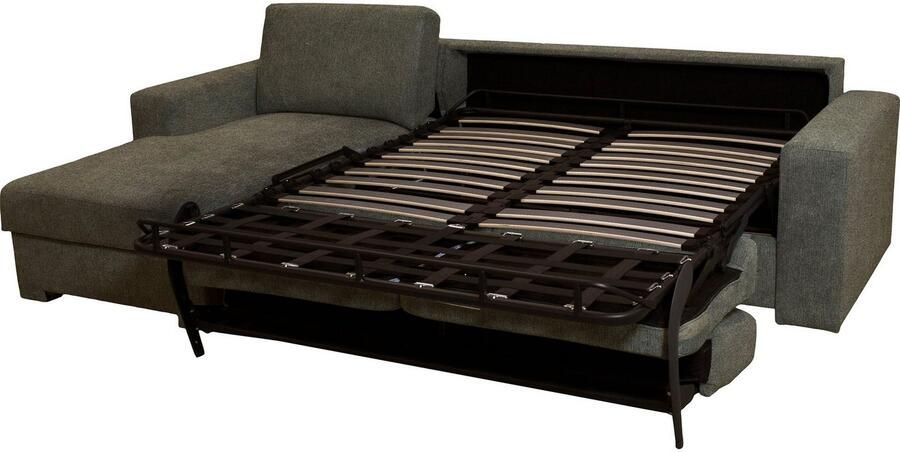 Home affaire Hoekbank Roma "L" slaapfunctie met ondervering Matras hoogte 14 cm ligmaat ca 163x198 cm L-vorm - Foto 5