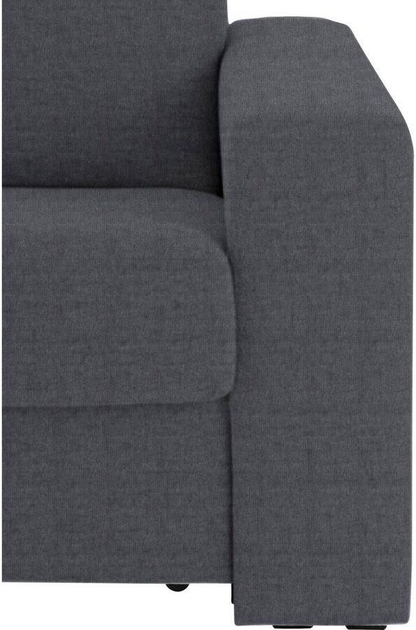 Home affaire Hoekbank Roma "L" slaapfunctie met ondervering Matras hoogte 14 cm ligmaat ca 163x198 cm L-vorm - Foto 2