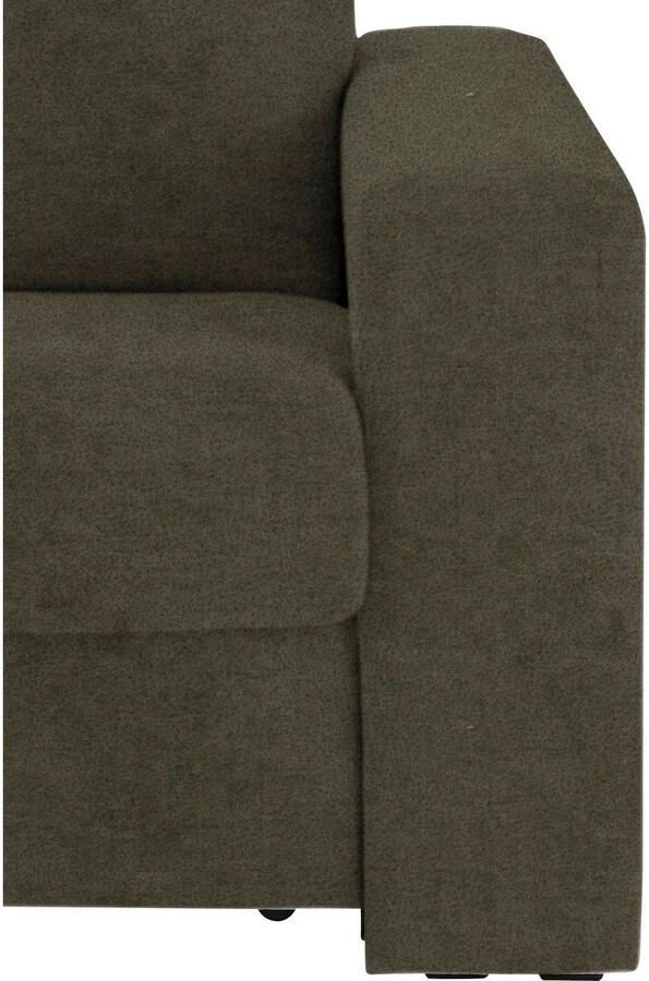 Home affaire Hoekbank Roma "L" slaapfunctie met ondervering Matras hoogte 14 cm ligmaat ca 163x198 cm L-vorm - Foto 3