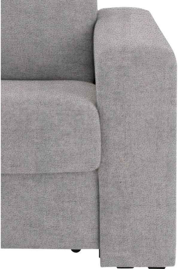 Home affaire Hoekbank Roma "L" slaapfunctie met ondervering Matras hoogte 14 cm ligmaat ca 163x198 cm L-vorm - Foto 3