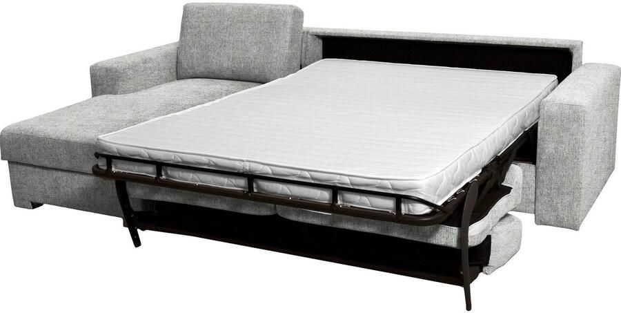 Home affaire Hoekbank Roma "L" slaapfunctie met ondervering Matras hoogte 14 cm ligmaat ca 163x198 cm L-vorm - Foto 6