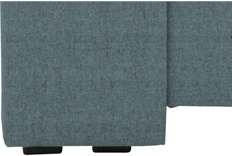 Home affaire Hoekbank Roma "L" slaapfunctie met ondervering Matras hoogte 14 cm ligmaat ca 163x198 cm L-vorm - Foto 3