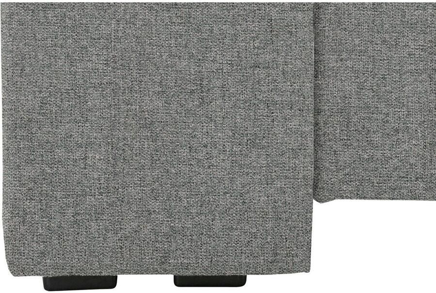 Home affaire Hoekbank Roma "L" slaapfunctie met ondervering Matras hoogte 14 cm ligmaat ca 163x198 cm L-vorm - Foto 3