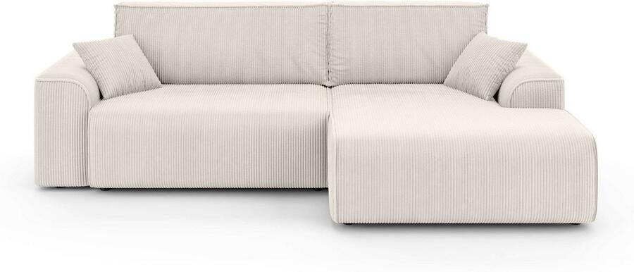 Home affaire Hoekbank Santenay met bedfunctie en bedlade afmetingen: B D H 266 164 90 cm - Foto 7