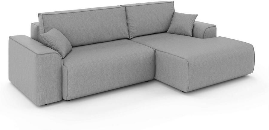 Home affaire Hoekbank Santenay met bedfunctie en bedlade afmetingen: B D H 266 164 90 cm - Foto 5