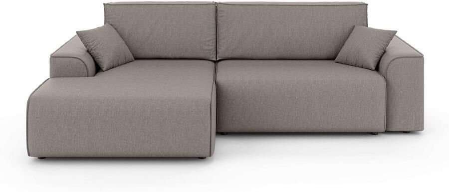 Home affaire Hoekbank Santenay met bedfunctie en bedlade afmetingen: B D H 266 164 90 cm - Foto 6