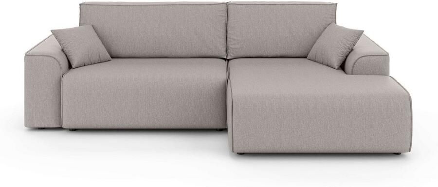 Home affaire Hoekbank Santenay met bedfunctie en bedlade afmetingen: B D H 266 164 90 cm - Foto 7