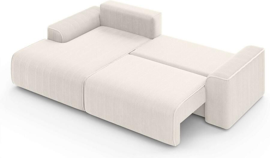 Home affaire Hoekbank Santenay met bedfunctie en bedlade afmetingen: B D H 266 164 90 cm - Foto 3