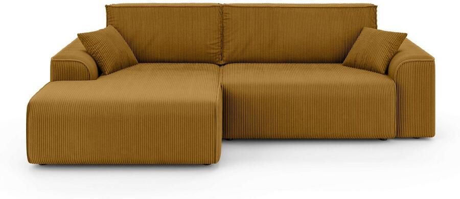 Home affaire Hoekbank Santenay met bedfunctie en bedlade afmetingen: B D H 266 164 90 cm - Foto 6