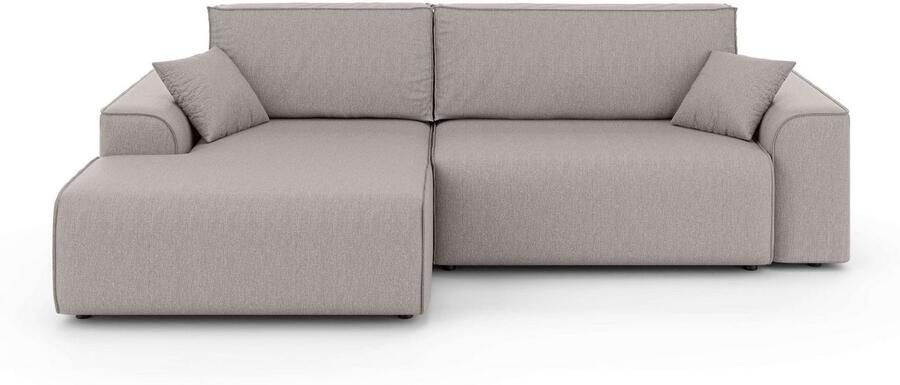 Home affaire Hoekbank Santenay met bedfunctie en bedlade afmetingen: B D H 266 164 90 cm - Foto 6