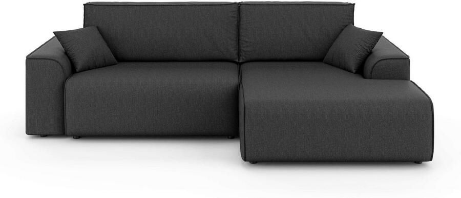 Home affaire Hoekbank Santenay met bedfunctie en bedlade afmetingen: B D H 266 164 90 cm - Foto 7