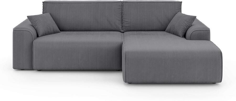 Home affaire Hoekbank Santenay met bedfunctie en bedlade afmetingen: B D H 266 164 90 cm - Foto 7