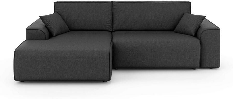 Home affaire Hoekbank Santenay met bedfunctie en bedlade afmetingen: B D H 266 164 90 cm - Foto 6