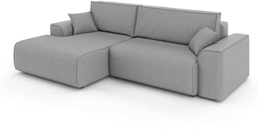 Home affaire Hoekbank Santenay met bedfunctie en bedlade afmetingen: B D H 266 164 90 cm - Foto 5