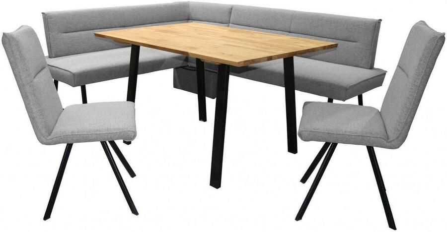 Home affaire Hoekbank Sava met golfvering in de zitting - Foto 4