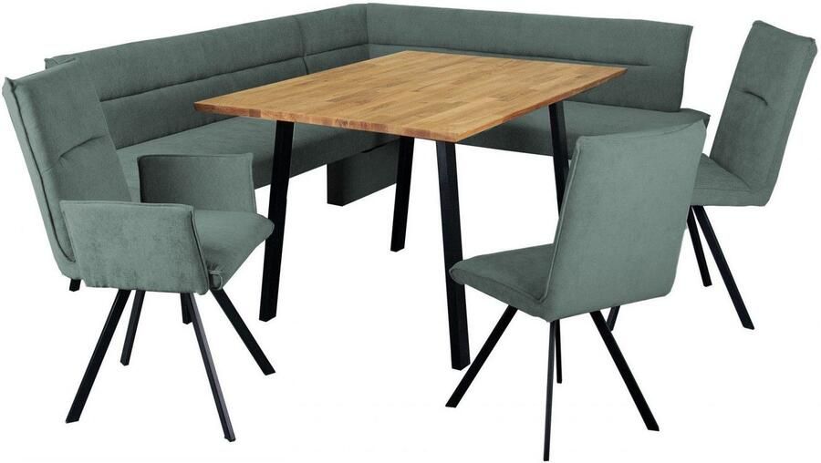 Home affaire Hoekbank Sava met golfvering in de zitting - Foto 4