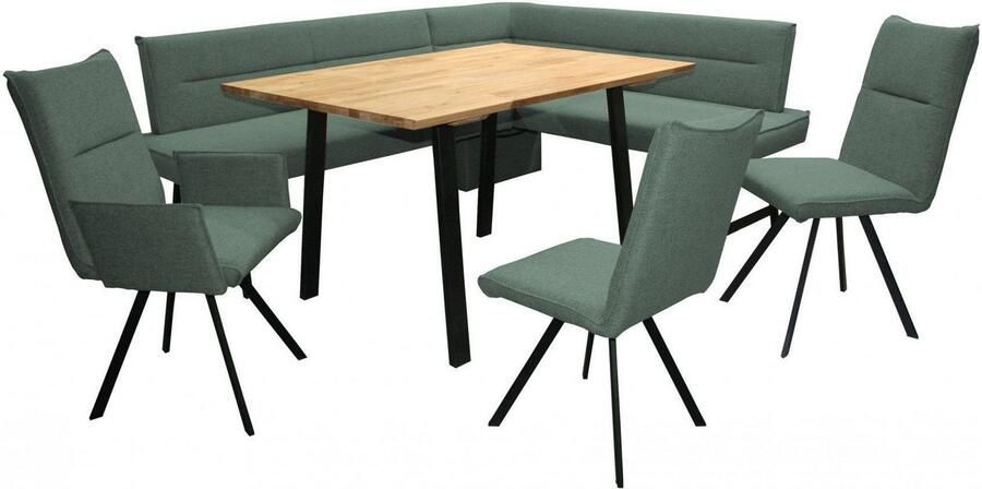 Home affaire Hoekbank Sava met golfvering in de zitting - Foto 4