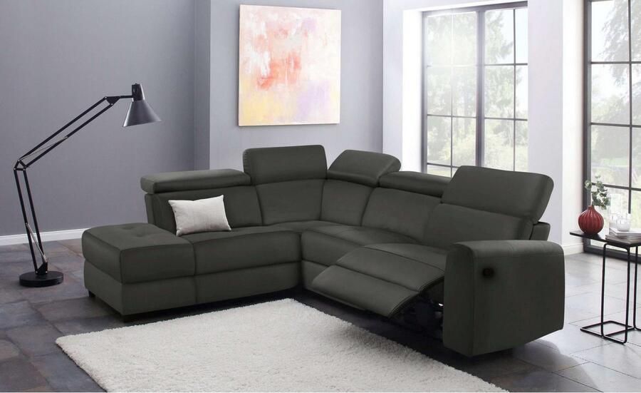 Home affaire Hoekbank Sentrano L-vorm 273 cm man. of electr. relaxfunctie en usb kopverstelling - Foto 2