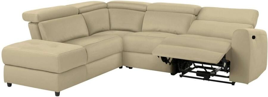 Home affaire Hoekbank Sentrano L-vorm 273 cm man. of electr. relaxfunctie en usb kopverstelling - Foto 3