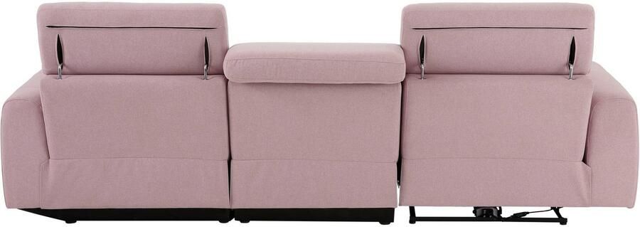 Home affaire Hoekbank Sentrano L-vorm 275 cm man. of electr. relaxfunctie en usb kopverstelling - Foto 19