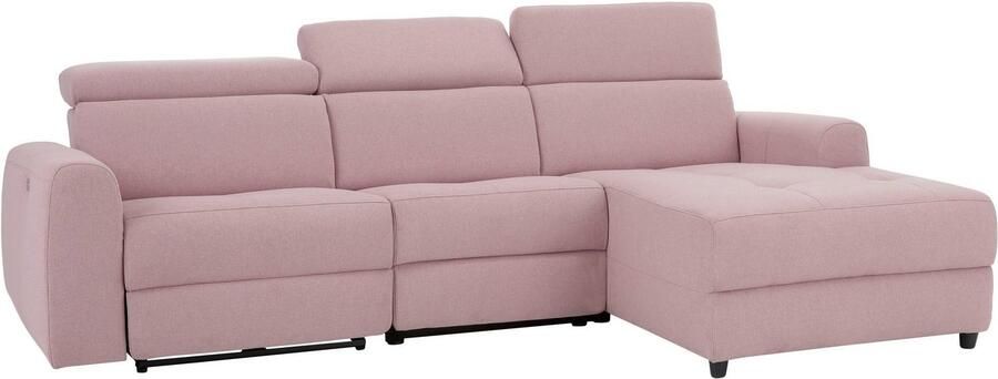 Home affaire Hoekbank Sentrano L-vorm 275 cm man. of electr. relaxfunctie en usb kopverstelling - Foto 16