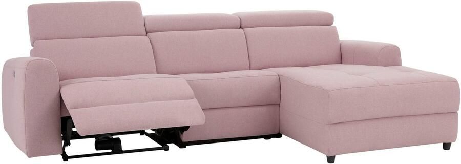 Home affaire Hoekbank Sentrano L-vorm 275 cm man. of electr. relaxfunctie en usb kopverstelling - Foto 18
