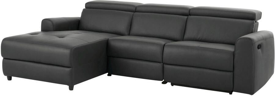Home affaire Hoekbank Sentrano L-vorm 275 cm man. of electr. relaxfunctie en usb kopverstelling - Foto 12