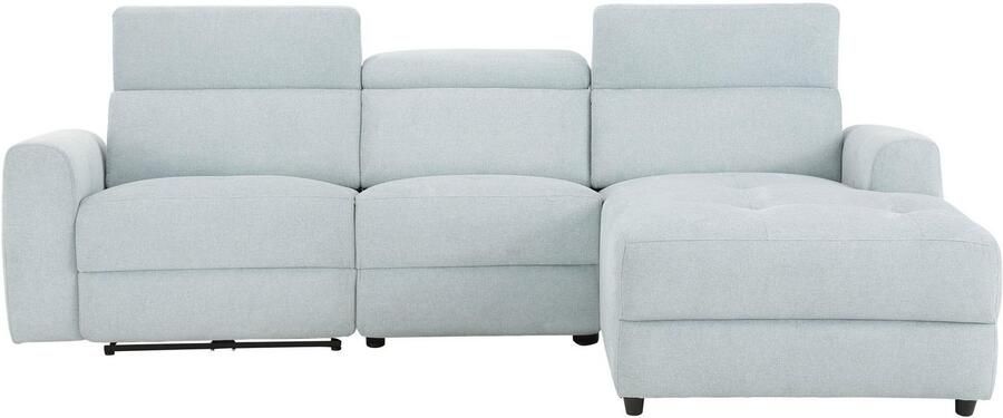 Home affaire Hoekbank Sentrano L-vorm 275 cm man. of electr. relaxfunctie en usb kopverstelling - Foto 16