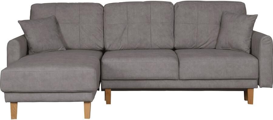 Home affaire Hoekbank TRIPLO optionele slaapbank met bedlade afmetingen B D H: 234 164 89 cm - Foto 5