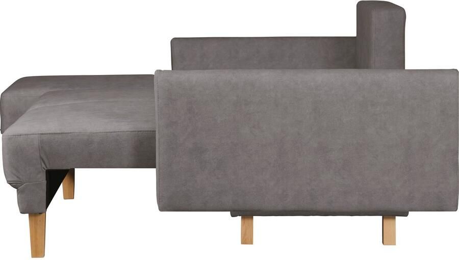 Home affaire Hoekbank TRIPLO optionele slaapbank met bedlade afmetingen B D H: 234 164 89 cm - Foto 4