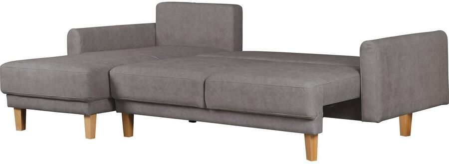 Home affaire Hoekbank TRIPLO optionele slaapbank met bedlade afmetingen B D H: 234 164 89 cm - Foto 9