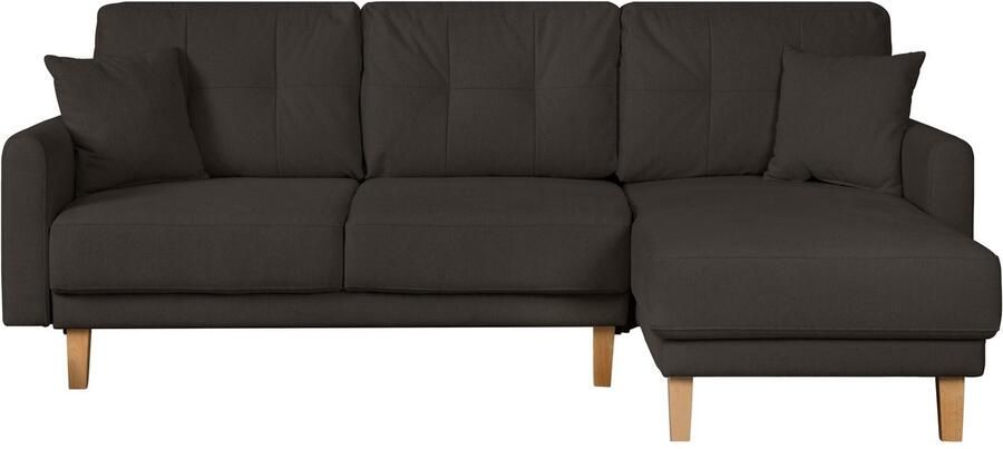 Home affaire Hoekbank TRIPLO optionele slaapbank met bedlade afmetingen B D H: 234 164 89 cm - Foto 4