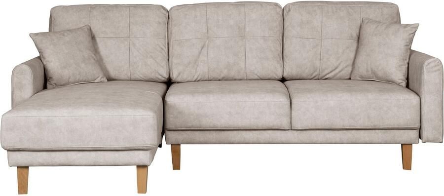 Home affaire Hoekbank TRIPLO optionele slaapbank met bedlade afmetingen B D H: 234 164 89 cm - Foto 3