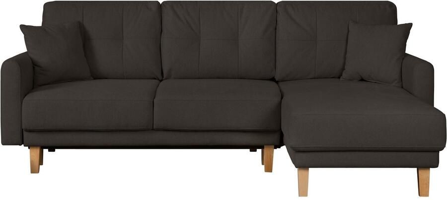 Home affaire Hoekbank TRIPLO optionele slaapbank met bedlade afmetingen B D H: 234 164 89 cm - Foto 5