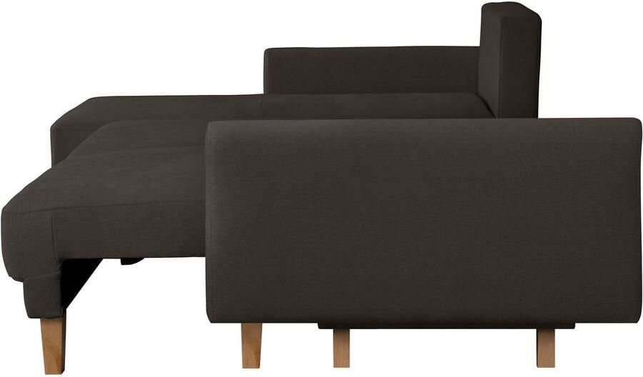 Home affaire Hoekbank TRIPLO optionele slaapbank met bedlade afmetingen B D H: 234 164 89 cm - Foto 4