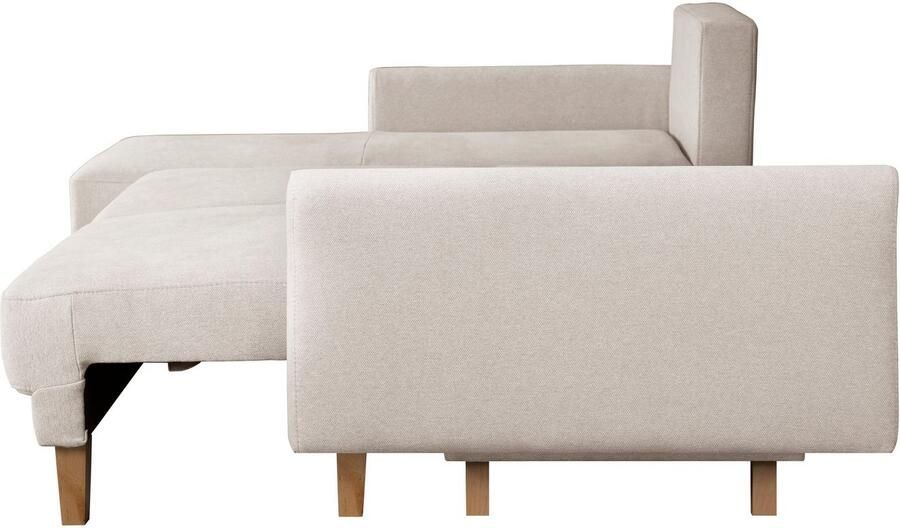 Home affaire Hoekbank TRIPLO optionele slaapbank met bedlade afmetingen B D H: 234 164 89 cm - Foto 3