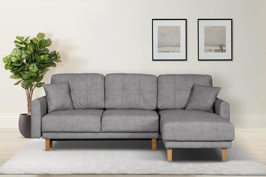 Home affaire Hoekbank TRIPLO optionele slaapbank met bedlade afmetingen B D H: 234 164 89 cm - Foto 10