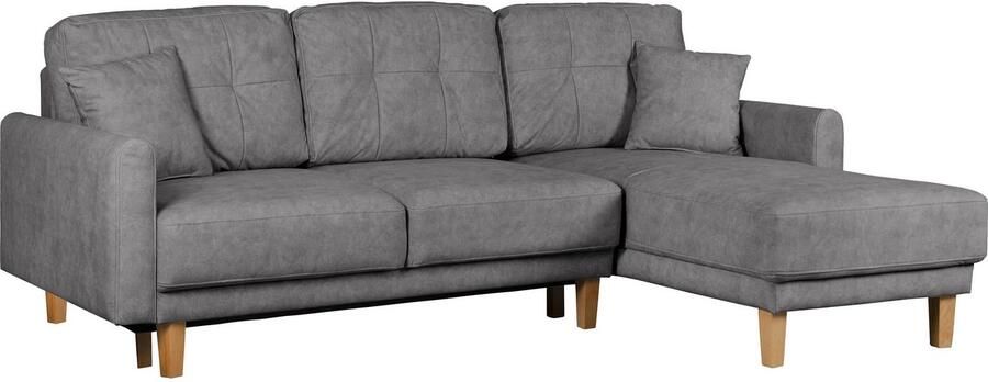 Home affaire Hoekbank TRIPLO optionele slaapbank met bedlade afmetingen B D H: 234 164 89 cm - Foto 7