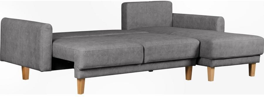 Home affaire Hoekbank TRIPLO optionele slaapbank met bedlade afmetingen B D H: 234 164 89 cm - Foto 9