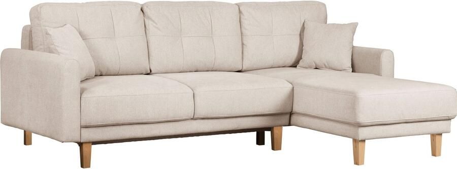 Home affaire Hoekbank TRIPLO optionele slaapbank met bedlade afmetingen B D H: 234 164 89 cm - Foto 8