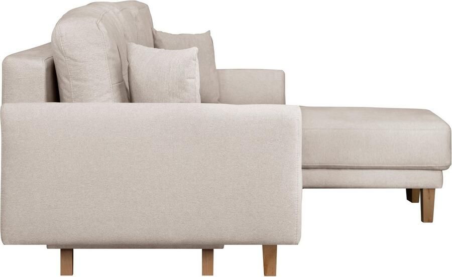 Home affaire Hoekbank TRIPLO optionele slaapbank met bedlade afmetingen B D H: 234 164 89 cm - Foto 3