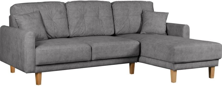 Home affaire Hoekbank TRIPLO optionele slaapbank met bedlade afmetingen B D H: 234 164 89 cm - Foto 6