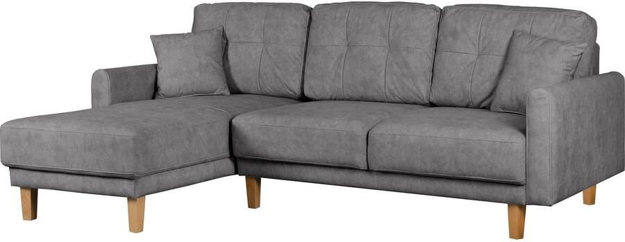 Home affaire Hoekbank TRIPLO optionele slaapbank met bedlade afmetingen B D H: 234 164 89 cm - Foto 6