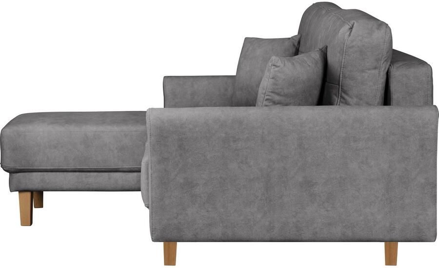 Home affaire Hoekbank TRIPLO optionele slaapbank met bedlade afmetingen B D H: 234 164 89 cm - Foto 3