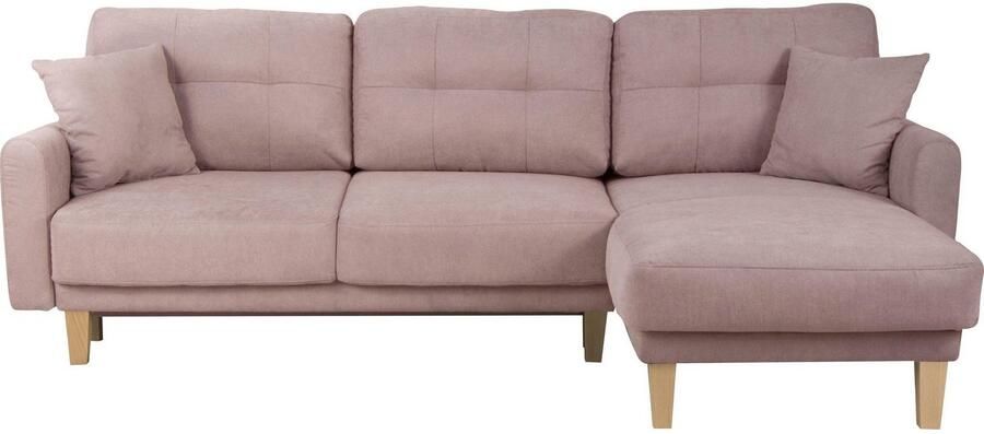 Home affaire Hoekbank TRIPLO optionele slaapbank met bedlade afmetingen B D H: 234 164 89 cm