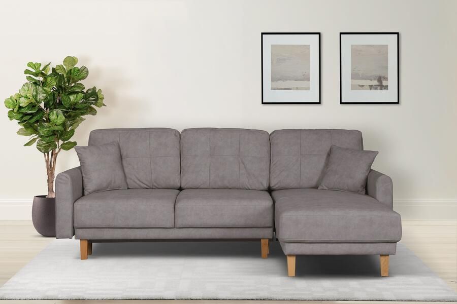 Home affaire Hoekbank TRIPLO optionele slaapbank met bedlade afmetingen B D H: 234 164 89 cm - Foto 10