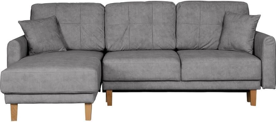 Home affaire Hoekbank TRIPLO optionele slaapbank met bedlade afmetingen B D H: 234 164 89 cm - Foto 5