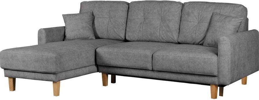 Home affaire Hoekbank TRIPLO optionele slaapbank met bedlade afmetingen B D H: 234 164 89 cm - Foto 7