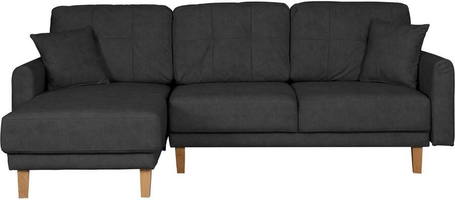 Home affaire Hoekbank TRIPLO optionele slaapbank met bedlade afmetingen B D H: 234 164 89 cm - Foto 4